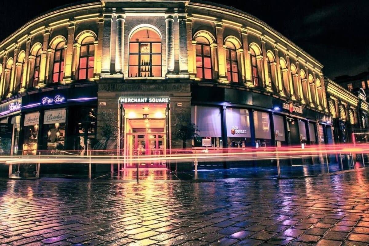 City Centre Apartment W Parking & Hyperoptic Wifi Glasgow Exteriör bild
