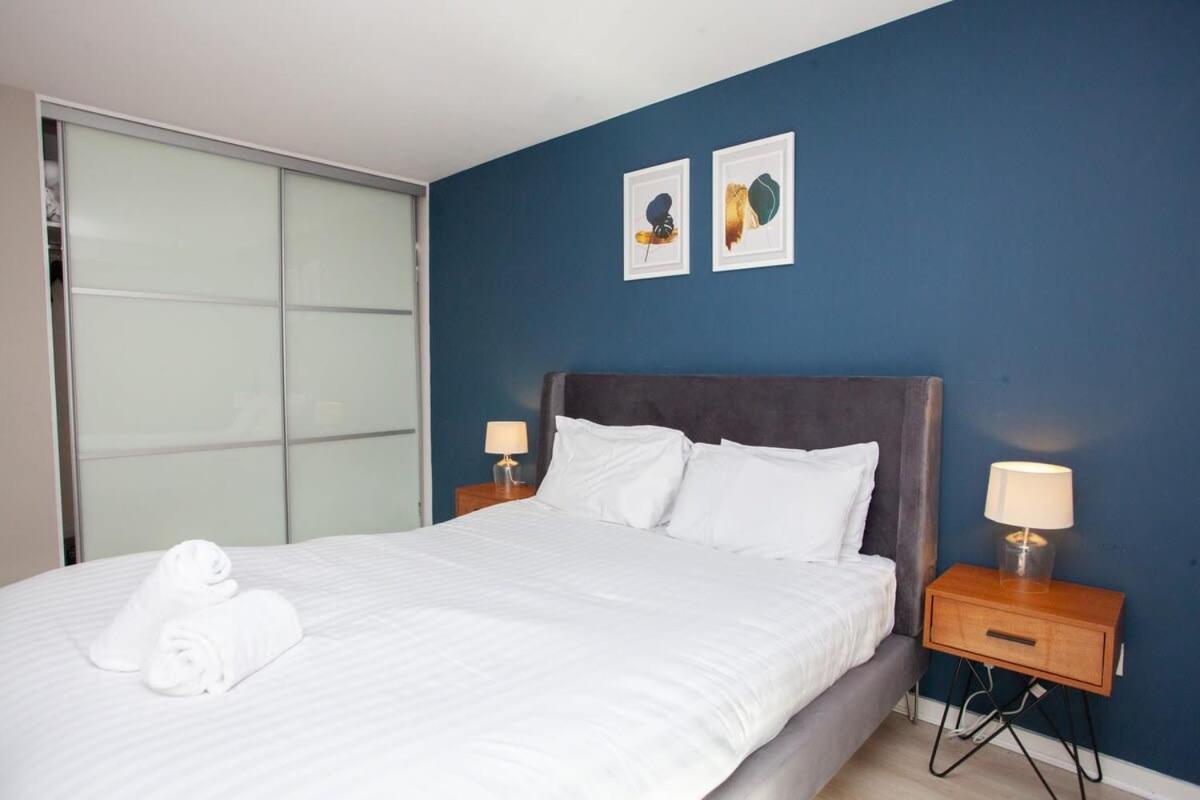 City Centre Apartment W Parking & Hyperoptic Wifi Glasgow Exteriör bild