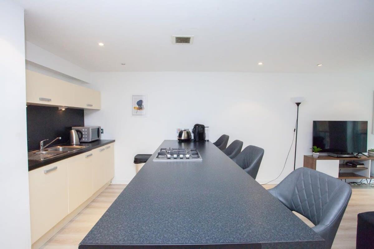City Centre Apartment W Parking & Hyperoptic Wifi Glasgow Exteriör bild